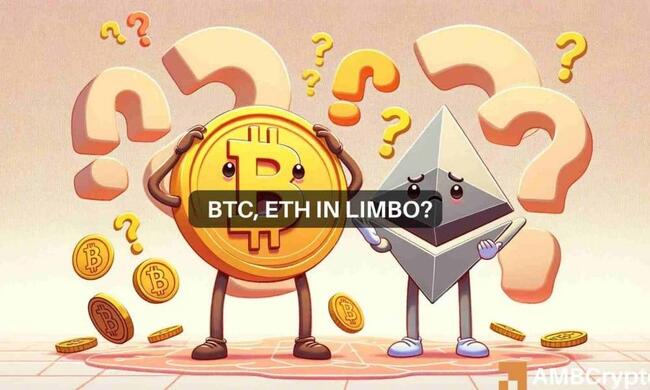 Bitcoin y Ethereum: comerciantes, ¿deberían jugar a este juego de espera?