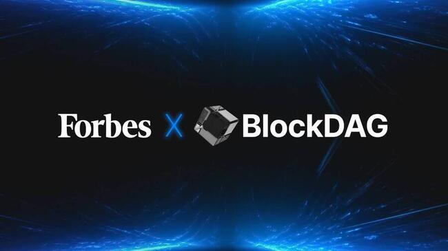 Forbes ujawnił dane o BlockDAG. Przedsprzedaż eksplodowała do 1 mln dolarów dziennie