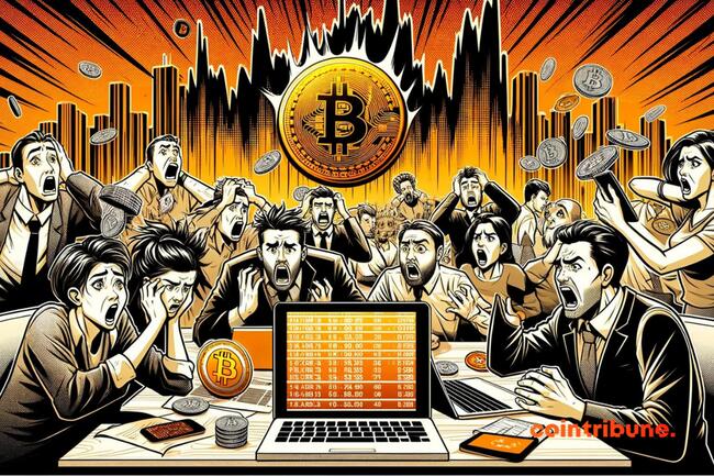 De nombreux investisseurs paniquent et bradent leurs Bitcoins !