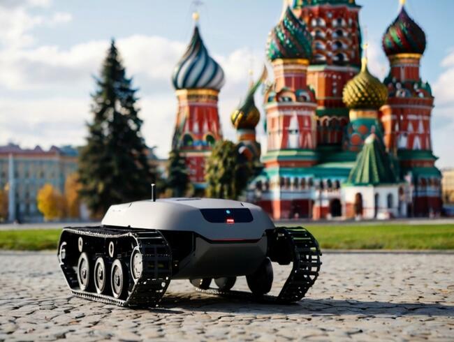 Ryssland presenterar ny AI-driven EW-robot