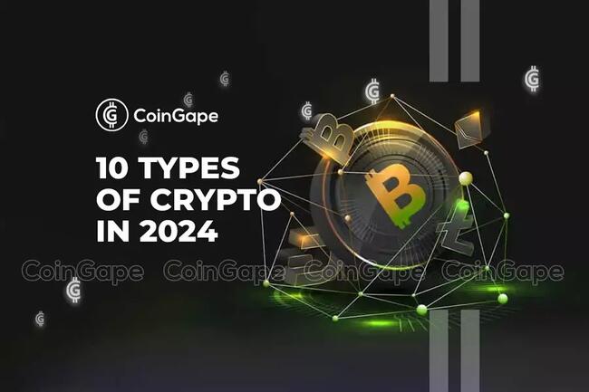 10 Different Types of Cryptocurrencies In 2024