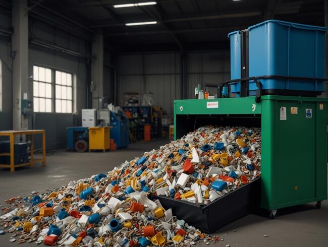 TOMRA presenterar AI-drivet återvinningssystem för sortering av plast