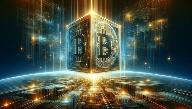 Logos skrev in sitt manifest på det största Bitcoin blocket