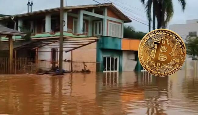 Piden ayuda para salvar a ciudadela de bitcoin tras desastre en Brasil