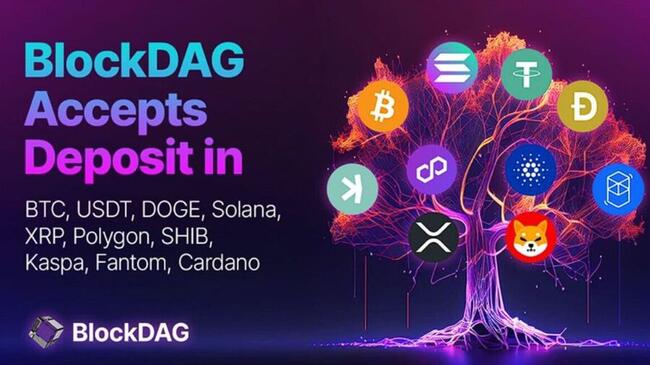 BlockDAG รองรับ Crypto Payment Gateways 10 ช่องทาง ในขณะที่ยอด Presale พุ่งทะลุ 22.4 ล้านดอลลาร์ มาแรงแซง DOGE และ ADA