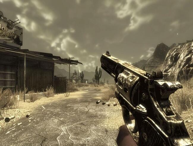 Fallout New Vegas Mod が銃のアニメーションを強化