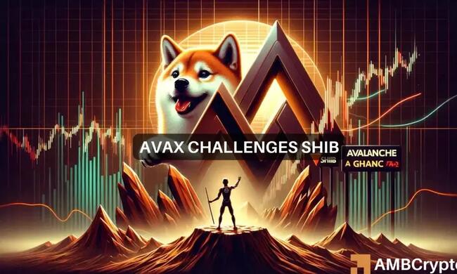 Shiba Inu vs Avalanche: Is AVAX threatening SHIB’s rule?