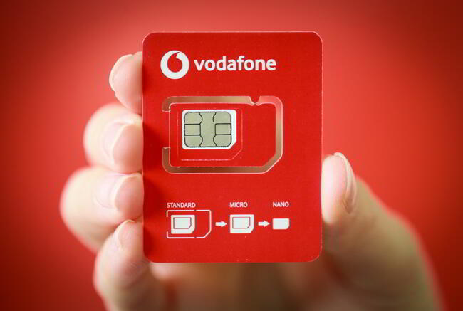 A Vodafone SIM kártyákba integrálná a kripto tárcákat