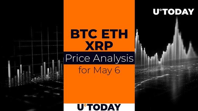 BTC, ETH, and XRP Price Prediction for May 6