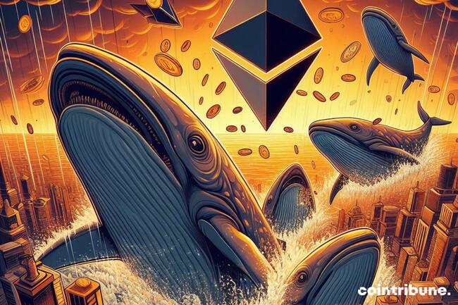 Crypto : Les Baleines Ethereum prennent leurs bénéfices, un signe inquiétant ?