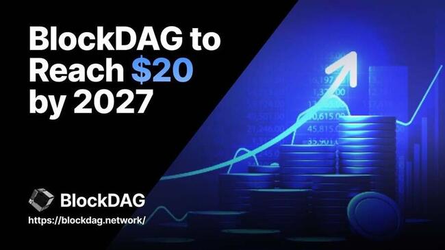 BlockDAG’s Visionary 4-Month Roadmap Elevates It Above Ondo and Starknet in the Crypto Race; BDAG To Hit $20 By 2027