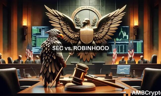 La criptomoneda Robinhood recibe el aviso de Wells: los inversores están ‘decepcionados’ en la SEC