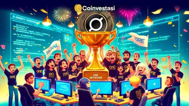 Ore Network Menangkan Solana Hackathon, Harga Token Melesat 100%