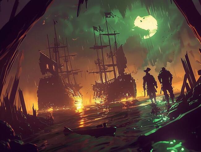 Sea of ​​​​Thieves يتلقى التحديث الأول منذ إصدار PS5