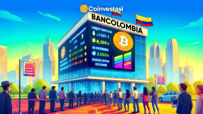 Bank Terbesar di Kolombia Luncurkan Exchange Kripto dan Stablecoin