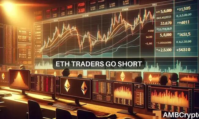 Ethereum struggles around $3K as short positions surge: What now?
