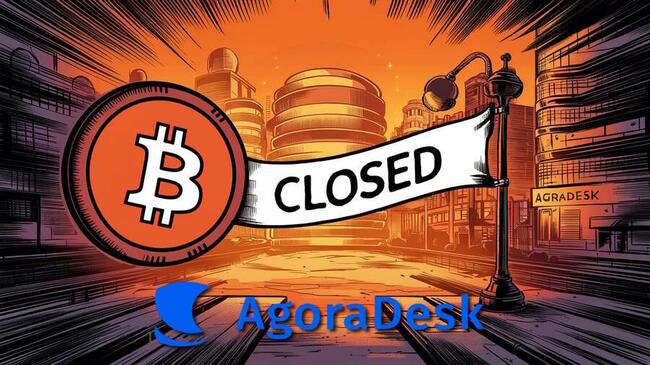 Bitcoin : L’échange P2P AgoraDesk ferme ses portes