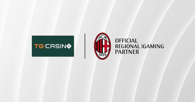 El nuevo cripto casino TG.Casino se convierte en socio regional de iGaming del AC Milan