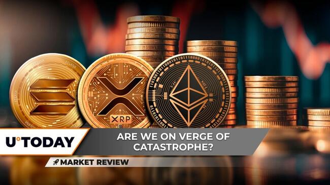 Ethereum (ETH) on Verge of Fall, XRP Death Cross Solidifies, Solana (SOL) Breakout Could Be Fake