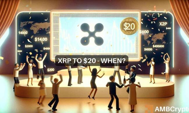 XRP price’s potential 650x surge – Examining if $20 is altcoin’s next target