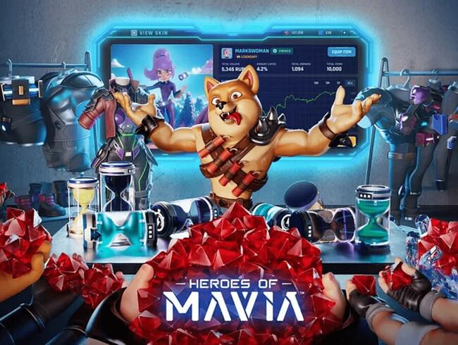 Ruby Marketplace lancé par Heroes of Mavia pour le trading en jeu