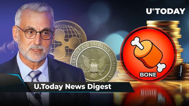 SHIB Team Member Shares Initial Reason Behind BONE Creation, Ripple CLO Teases XRP Case Resolution, Max Keiser Says Bitcoin 'God Candle' Coming: Crypto News Digest by U.Today