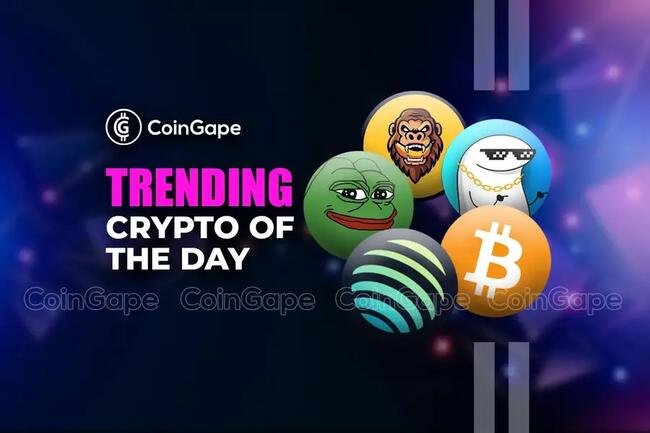 Trending Cryptocurrencies Of The Day