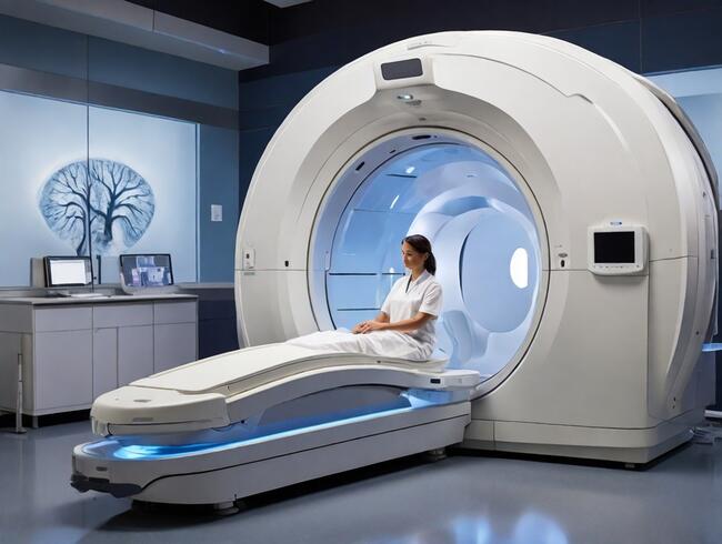 합리적인 가격의 MRI 기계가 고급 성능과 일치합니다.