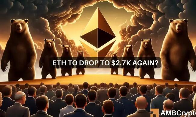 Ethereum – Examining whether ETH’s price will fall to $2,700 again