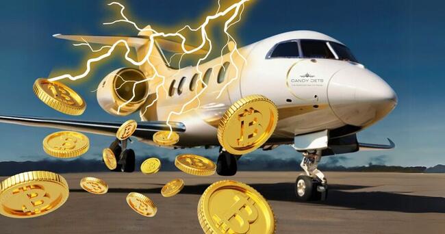 Candy Jets ยกระดับการเดินทางสุดหรู รองรับการชำระเงินด้วย Bitcoin Lightning Network