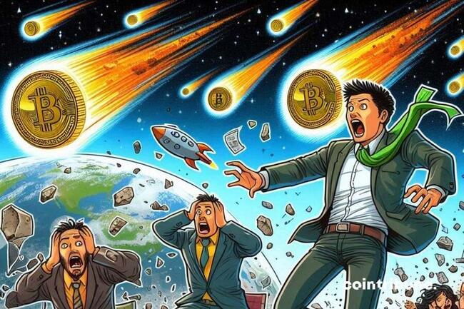 Bitcoin en chute libre ! La crypto file vers les 54 000 $ !