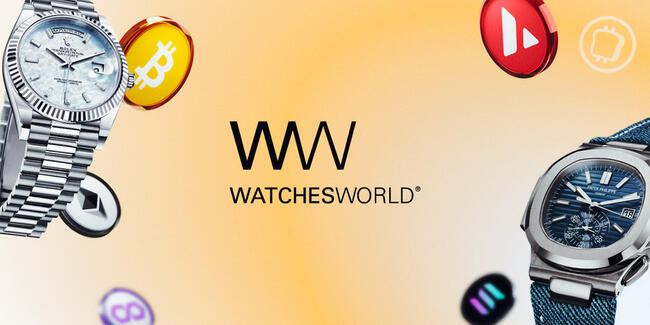 Watches World Avis (2024) : la meilleure plateforme pour investir dans les montres avec des cryptomonnaies