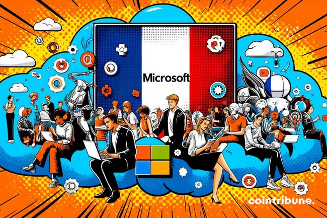 Microsoft débourse 4 milliards d’euros pour booster l’IA en France !