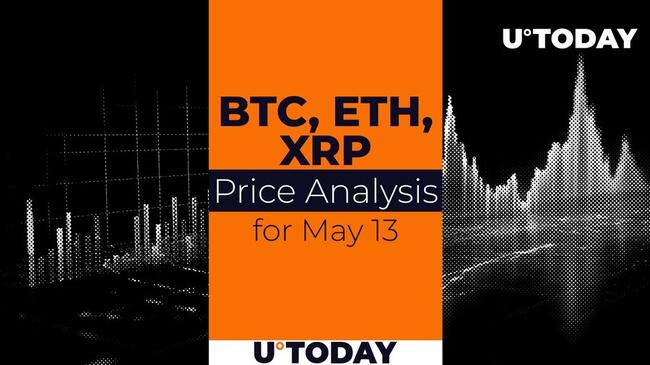 BTC, ETH, and XRP Price Prediction for May 13