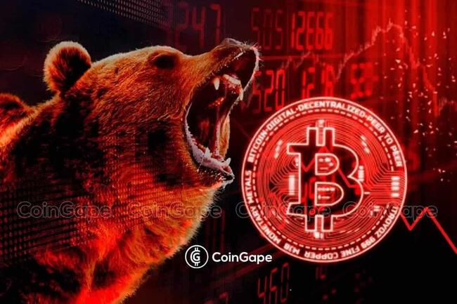 Crypto Market Cap Slumps 5.2% in Seven Days