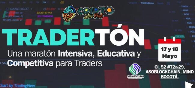 Cripto Latin Fest celebrará su primer TraderTón en Bogotá los días 15 y 16 de mayo