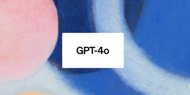 OpenAI發布「GPT-4o」新模型：就像和真人對話！即時反應能力超快