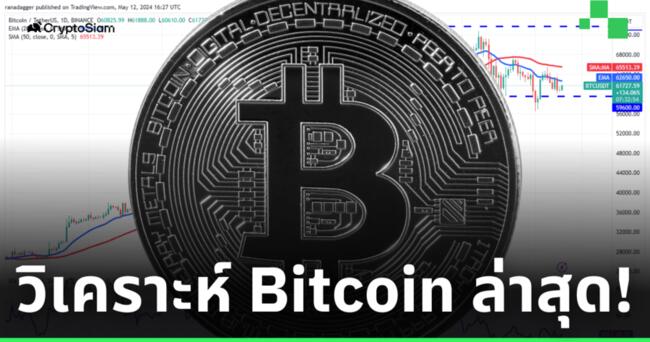 วิเคราะห์ Bitcoin ล่าสุด! หลังเหรียญกลับมายืนเหนือเส้น EMA 20 วัน