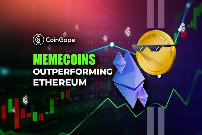 3 Meme Coins Outperforming Ethereum In May 2024