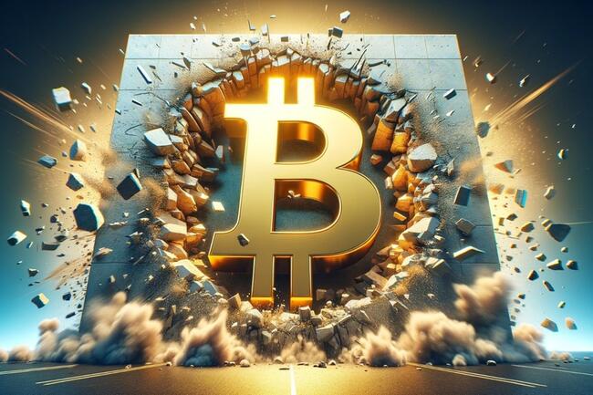Prezzo di Bitcoin sopra i 100k secondo una previsione