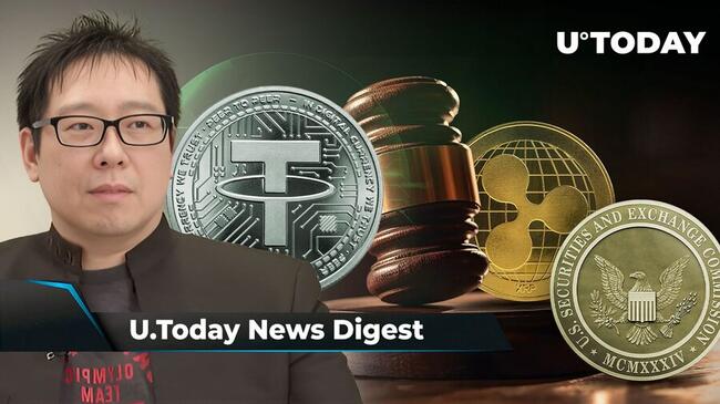 Samson Mow Slams Ripple for Spreading FUD About Bitcoin and Tether, Ripple Files Motion to Seal Documents, Here's Why Ethereum ETF Could Be Denied: Crypto News Digest by U.Today