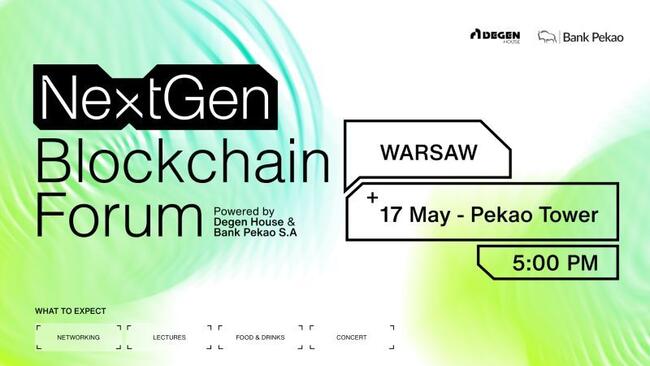 NextGen Blockchain Forum – już w najbliższy piątek w Warszawie