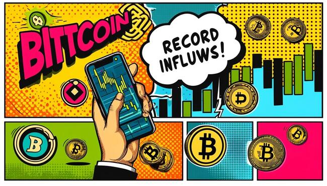 Fidelity lidera el auge: ETFs de bitcoin registran un aumento de $302 millones