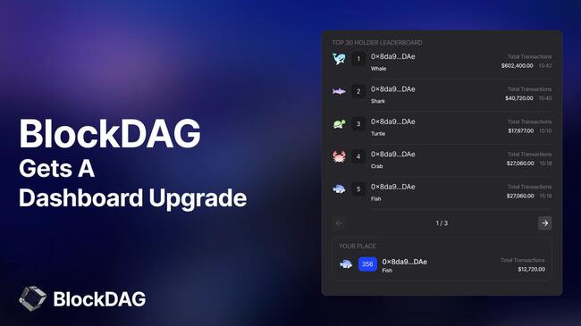 Which Crypto to Buy Today: Can BlockDAG’s Dashboard Upgrade Propel it Over Hedera and Kaspa Price Surge? Whales Say Yes!