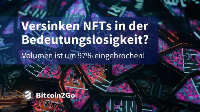 NFT-Markt stürzt ab: 95% aller NFTs sind wertlos