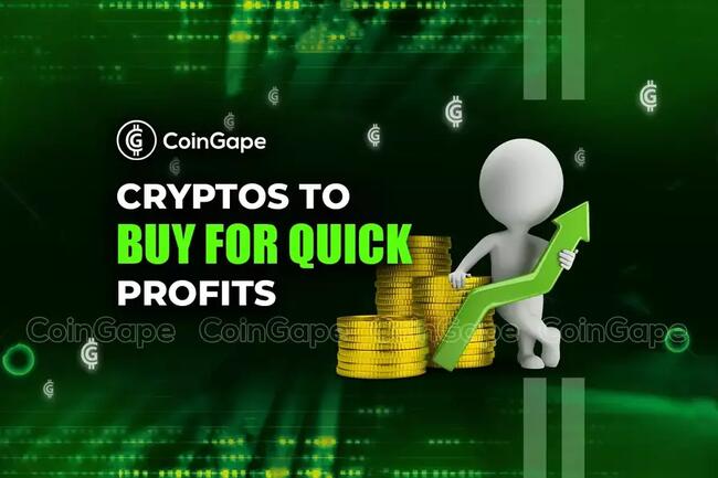 3 Cryptos To Buy For Quick Profits in May