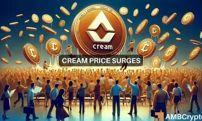 La criptomoneda Cream Finance salta un 65%: ¿es la nueva opción popular?