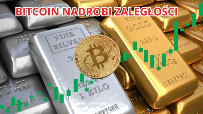 Boom na złoto i srebro w maju. Bitcoin gotowy na gwałtowny wzrost?