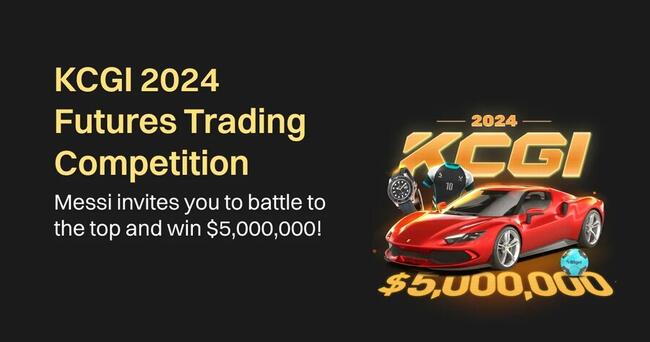 Bitget presenta la KCGI 2024: El torneo definitivo de trading de cripto con un pozo de premios que incluye una Ferrari, productos firmados por Messi y 5 millones de USDT
