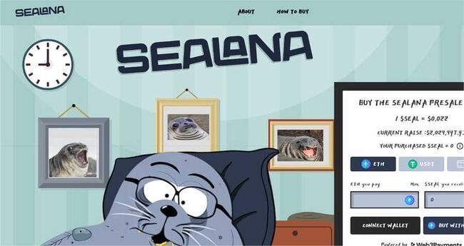 Sealana Smashes $2 Million Mark in Presale: A New Wave in Solana Meme Coins